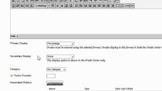 Grade Center Basics