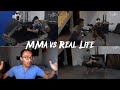 MMA is NOT Real Life ft. Pro MMA Fighter