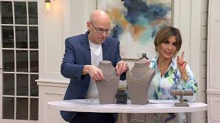 David Markstein Sterling Silver Premiere Luxe Paperclip Necklace on QVC