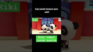 BABY PANDA-KIKI PURA-PURA SAKIT #shortvideo #babypandaemportuguês#shorts #viralvideo