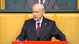 MHP Genel Başkanı Bahçeli partisinin grup toplantısında konuştu