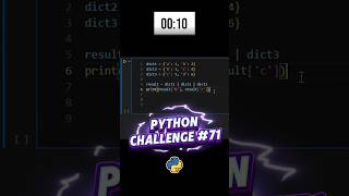 Can You Solve This Python Dictionary Merge Precedence Puzzle? 🐍 #PythonChallenge