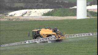 Rogator RG 655C Spraying.spring 2015