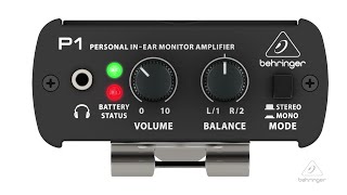 POWERPLAY P1 Personal In-Ear Monitor Amplifier