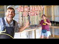 Can You Believe What We Did To The Barn All By Ourselves?