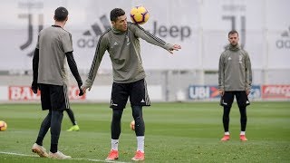 Cristiano Ronaldo Extraordinary Skills \u0026 Tricks in Training 2019