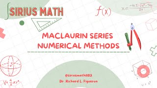 Maclaurin Series - Numerical Methods