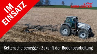 Ketten Scheibenegge Maiszünsler Ernterückstände Unkrautbekämpfung Zwischenfrucht Rotte Fliegl