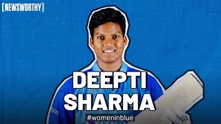 Deepti Sharma, Indian Cricketer, Vice Captain UP Warriorz WPL I Newsworthy x Anubha Bhonsle