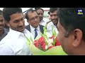 లండన్ నుండి తాడేపల్లికి జగనన్న cm ys jagan return from london trip janam kosam