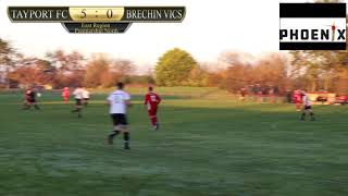 Tayport FC v Brechin Victoria JFC - Match Highlights