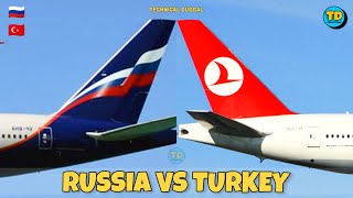 Aeroflot Vs Turkish Airlines Comparison 2023! 🇷🇺 Vs 🇹🇷