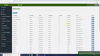 Quick and Easy Employee Management in ProfitDig