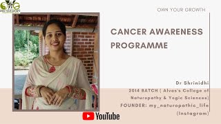 70th OYG Session | Cancer Awareness Programme | Dr Shrinidhi |