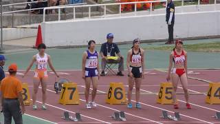 20170618関東高校総体南関東女子7種100mH2組