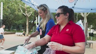 Get the scoop! Chita Craft serves up ice cream to raise money for Salvation Army