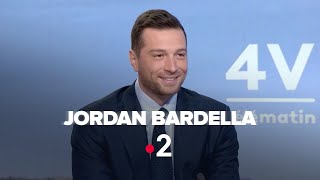 Jordan Bardella dans les 4V : « Trump a gagné parce qu'il a défendu les intérêts de l'Amérique »