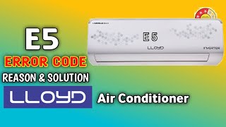 How do I fix E5 error in AC? | Lloyd E5 error code inverter | E5 error code Air Conditioner