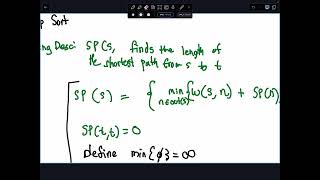 Shortest Paths Problems in Graphs: Dijiksras, DAGs