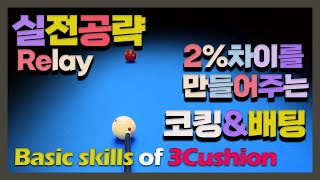 실전공략Relay /뒤돌려치기/2% 차이를 만들어내는 코킹과 배팅