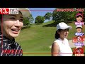 【飛ばなかったら即脱落】稲村亜美×バドミントン元日本代表 潮田玲子×バレーボール元日本代表 狩野舞子×グラビアアイドル わちみなみのデスゲームゴルフ対決！稲村亜美が反撃開始！？【ドロップアウトゴルフ】