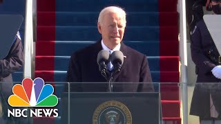 Biden Begins Inaugural Address: 'Democracy Has Prevailed' | NBC News