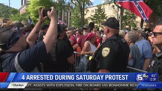 HCSO: 4 charged with disorderly conduct during Rogersville protest