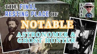 The Original Tombstone Tourist visits noted astronomer and ghost hunter Camille Flammarion's grave