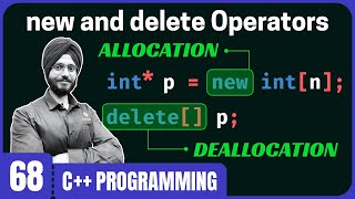new and delete Operators in C++