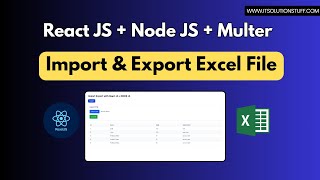 React Node.js Excel Import Export Tutorial
