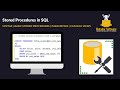 SQL Stored Procedures, Parameters & Use Cases | SQL for Data Analysis Episode 11 | #sqlserver