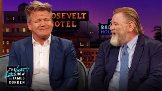 Brendan Gleeson \u0026 Gordon Ramsay Are Embarrassing Dads