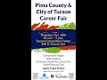 Pima County & City of Tucson Career Fair #tucson #jobsearch #tucsonarizona #career #jobs