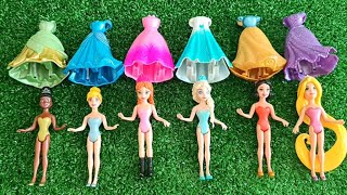 Disney princesses Collection ASMR Satisfying Unboxing | Disney Princss Doll DIY Miniature ​