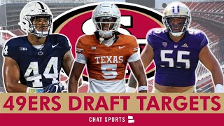 TOP 49ers Draft Targets At EVERY POSITION For The 2024 NFL Draft | San Francisco 49ers News