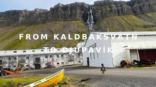 アイスランド🇮🇸KaldbaksvatnからDjúpavíkへドライブ