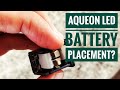 AQUEON Filter/Cartridge LED and battery placement