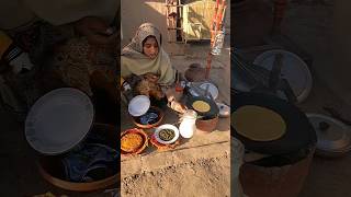 Beautiful Village Life Punjab Pakistan | Woman Cooking Village Food | Woman Morning Routine | Butter
