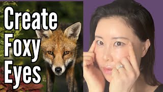 How to create foxy eyes | Koko Face Yoga #Eyes #FoxyEyes #Eyeexercise