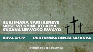 Kuki Imana yari ikeneye Mose wenyine ko ajya kuzana ubwoko bwayo | Kuva 4:1-17