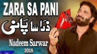 Zara Sa Pani || NADEEM SARWAR || NEW NOHA || 2019