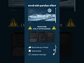 Unlocking SEO Magic: Create Stunning CSS Parallax Scroll Effects for Your Website! #coding #shorts