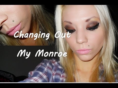 Changing Out My Monroe Piercing. (1st time!) Changing Out My Monroe Piercing. (1st time!)