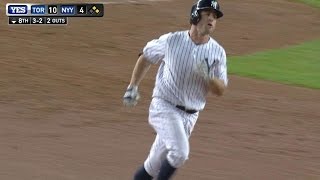 TOR@NYY: Gardner smashes second homer of the game