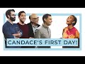 Candace's First Day at The Daily Wire!