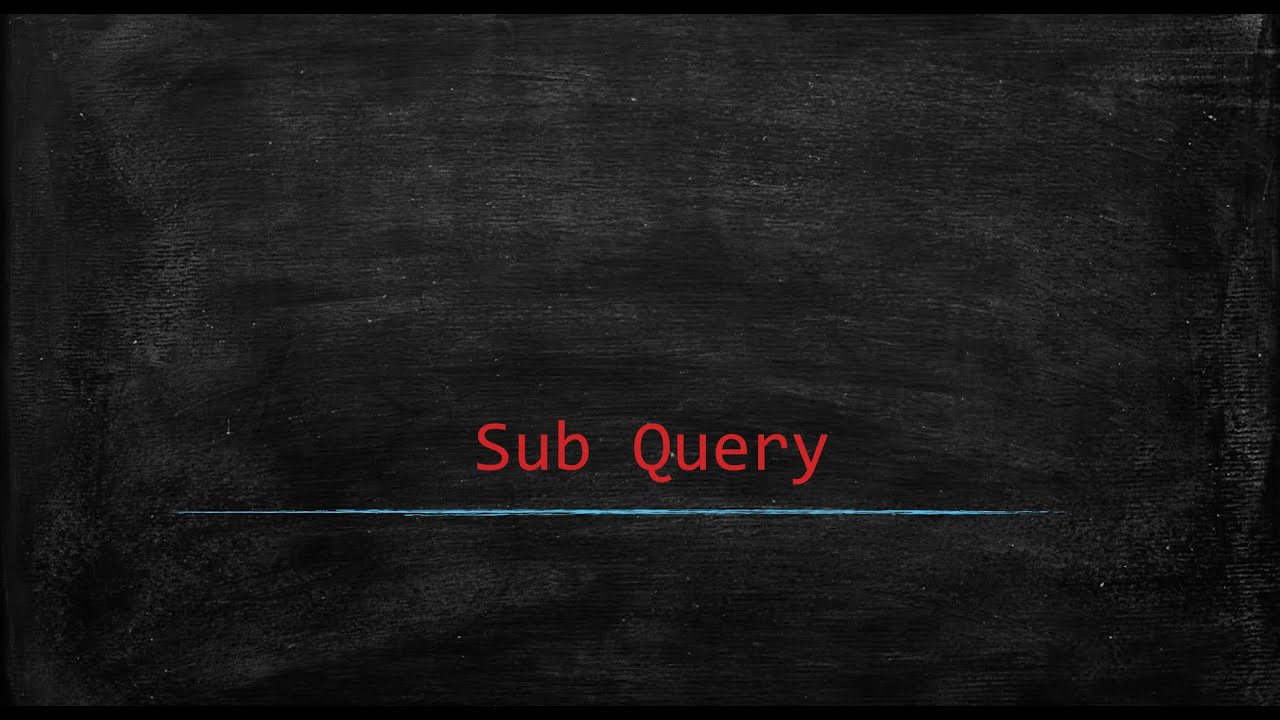 21 Subquery Youtube