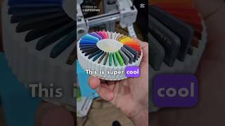 3D Printed Filament Swatch Display  #shorts #viralvideo #3dprinting