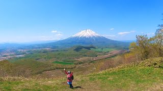 半月湖　橇負山　フラワートレッキングツアー　ロングバージョン　2022年5月16日