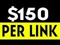 EARN $150 Per Hour Make DOUBLE PAYMENTS Shortening Links (Make Money Online FAST)