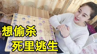 我谁都没服过，还想偷杀我，结果被我死里逃生！【象棋八妹】